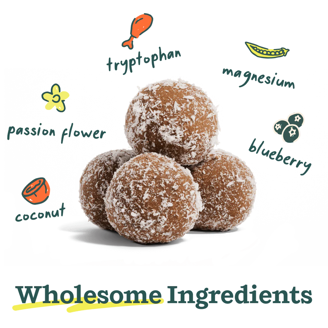 WOOF DOG CALMING WELLNESS POPS - LARGE 8 OZ
