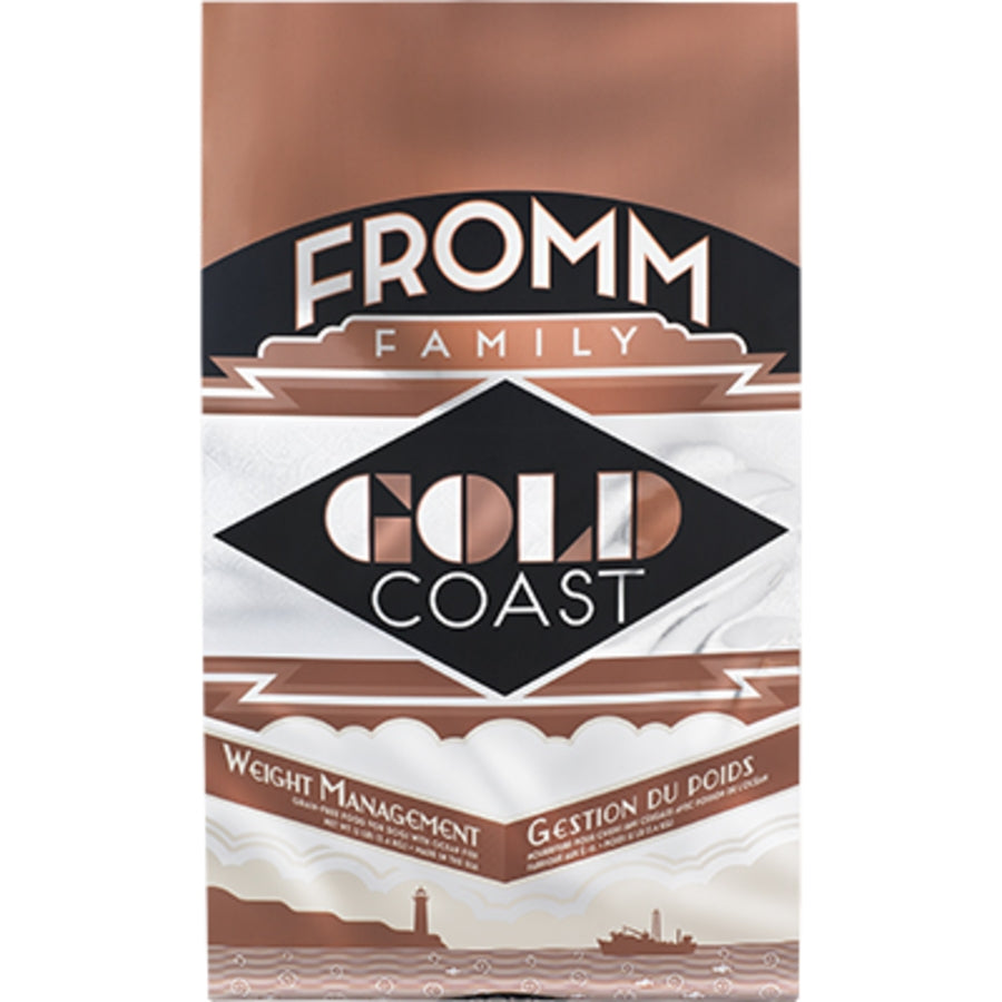 FROMM DOG GOLD GRAIN FREE COAST WEIGHT MANAGEMENT 12LBS