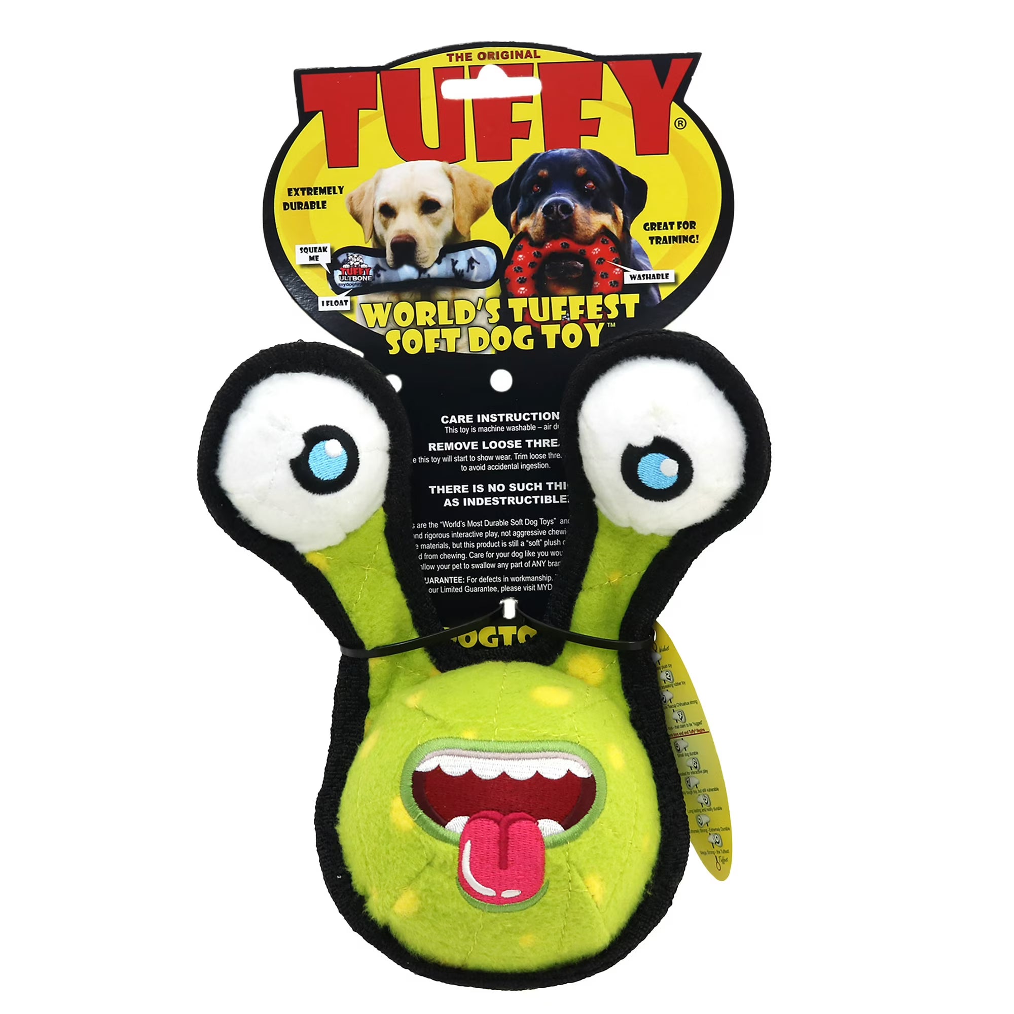 Tuffy Alien Green 2 Eyed Ball