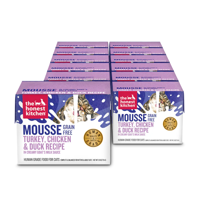 Honest Kitchen Mousse Turkey Chick Duck Cat