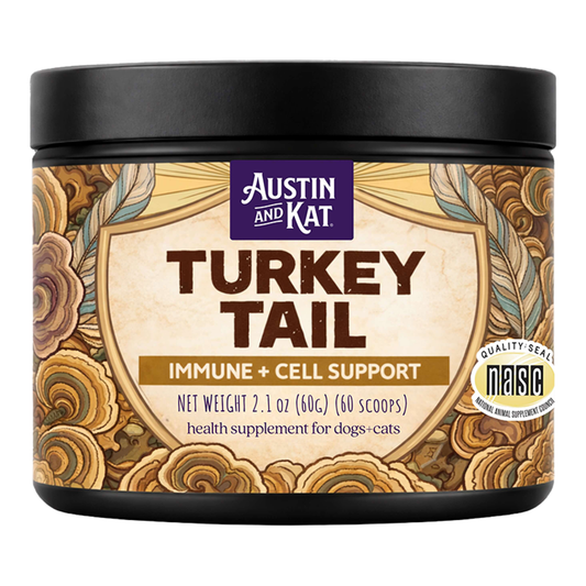 AUSTIN & KAT DOG TURKEY TAIL POWDER 60 GRAMS