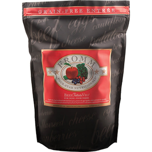 FROMM DOG 4STAR GRAIN FREE BEEF FRITTATA 12LBS