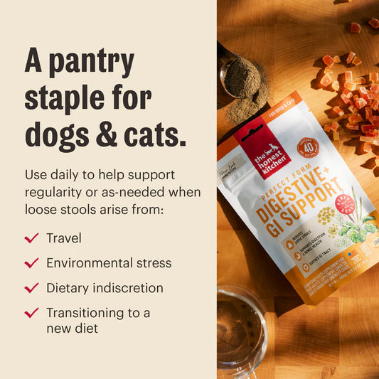 THE HONEST KITCHEN DOG & CAT HERBAL DIGESTIVE SUPPLEMENT 3.2OZ