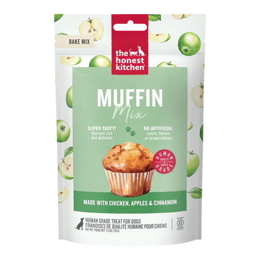 THE HONEST KITCHEN DOG MUFFIN MIX MADE WITH CHICKEN APPLES & CINNAMON