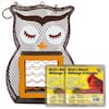 Load image into Gallery viewer, Heath Owl Suet 'n Seed Dual Bird Feeder for Suet Cakes & Sunflower Seeds
