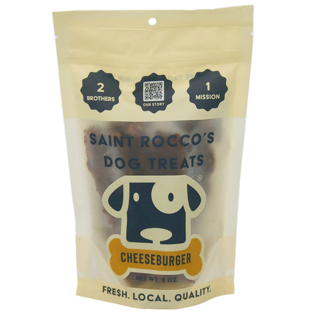 Saint Rocco's Dog Treats - Cheeseburger