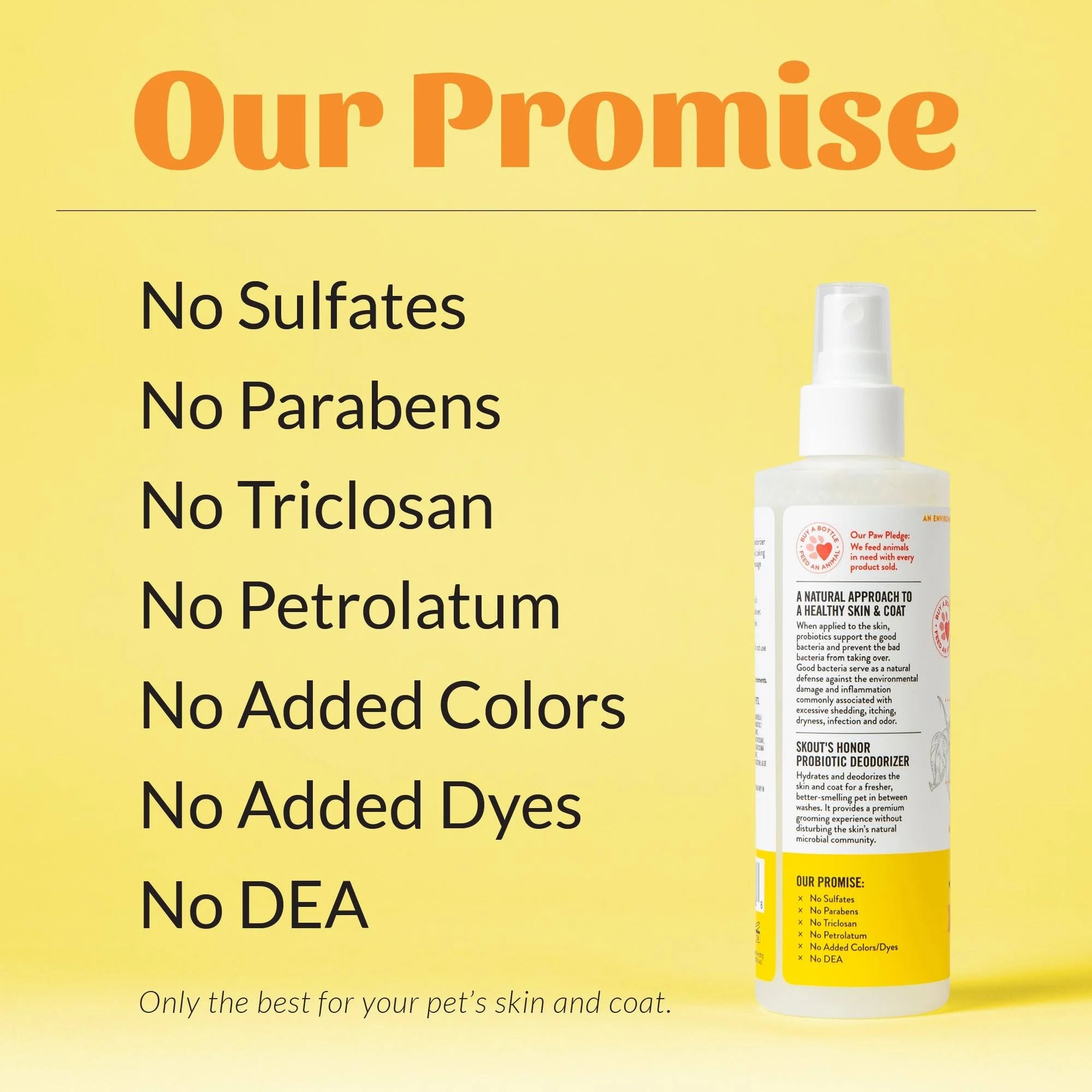 SKOUT'S HONOR DOG PROBIOTIC DEODORIZER HONEYSUCKLE 8OZ